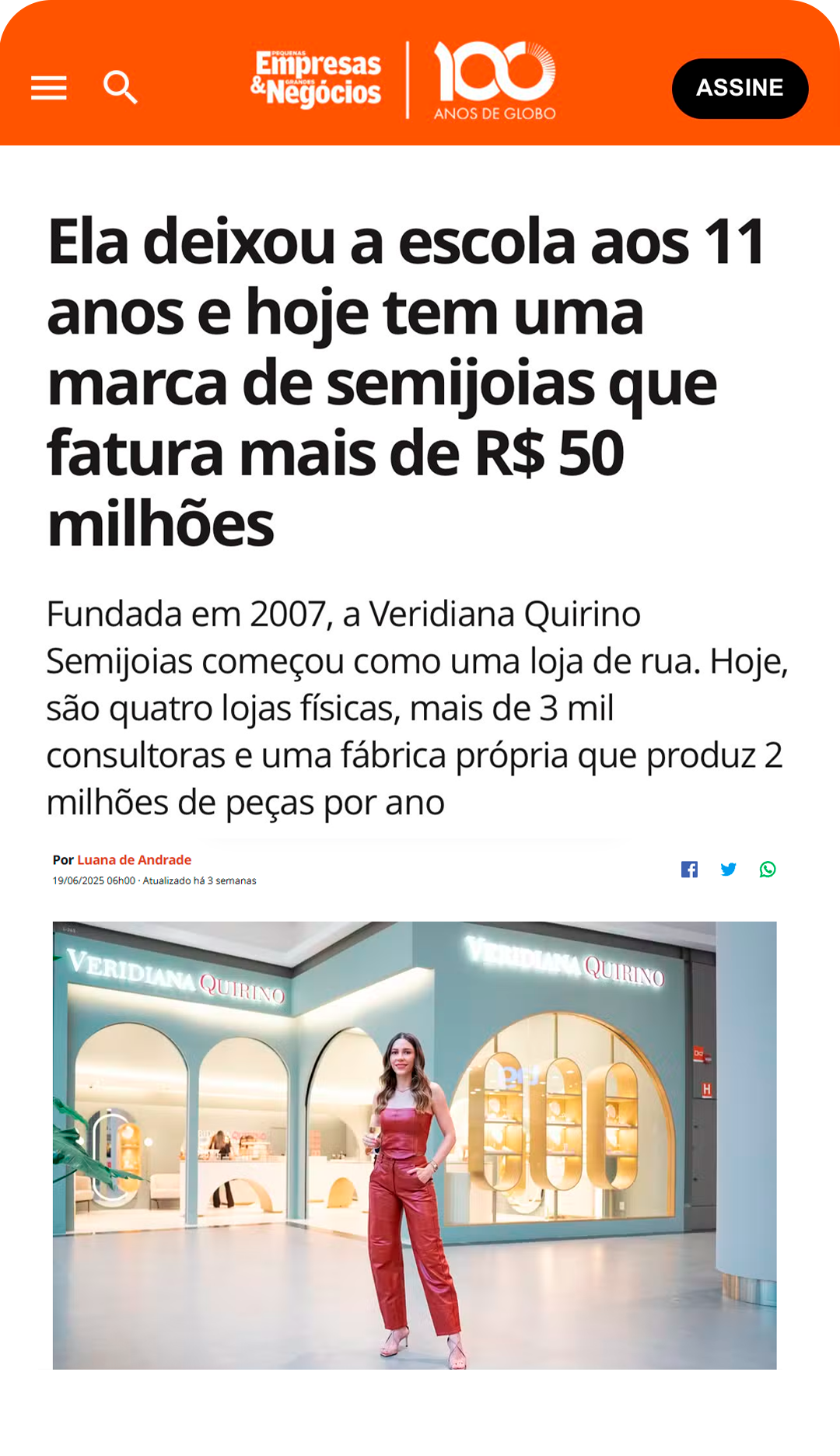 Notícia Veri 1